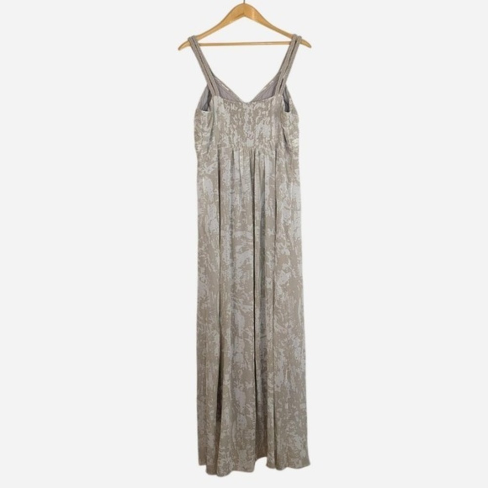 Soft Surroundings Abstract Print Braided Strap Maxi Dress TXL - Picture 3 of 7